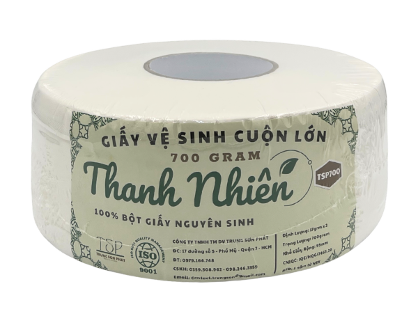 Giấy Vệ Sinh Thanh Nhiên (2 lớp) 700g